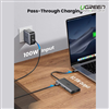 Hub USB Type-C 11 in 1 HDMI 4K@60Hz, VGA 1080p, USB-C, USB-A, RJ45, SD/TF, 3.5mm Ugreen 45520 chính