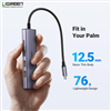 Hub USB Type C 5 in 1 to HDMI 4K, USB 3.0, USB C PD 100W Ugreen 15596