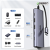 Hub USB Type-C 6 in 1 HDMI 4K@60hz,USB-A 10Gbps,USB-C 5Gbps,PD 100w Ugreen 35999 chính hãngY