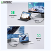 Hub USB Type C 6 in 1 to HDMI, USB 3.0, đọc thẻ SD/TF, PD USB C Ugreen 70411