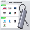 Hub USB Type C 7 in 1 to HDMI, USB 3.0, Lan RJ45, SD/TF, PD 100W Ugreen 90568
