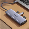 Hub USB Type C 9 in 1 to HDMI 4K, VGA, USB 3.0, Lan RJ45, SD/TF, PD 100W Ugreen 15600