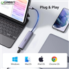 Hub USB Type C to 3 cổng USB 3.0 + Lan Ugreen 60600 tốc độ 1000Mbps