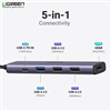 Hub USB Type C to HDMI, USB 2.0, USB 3.0 hỗ trợ sạc PD 100W Ugreen 15495