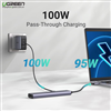 Hub USB Type C to HDMI, USB 2.0, USB 3.0 hỗ trợ sạc PD 100W Ugreen 15495