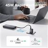 Sạc dự phòng PD 45W Nexode 20000mAh 3 cổng có cáp USB-C liền Ugreen 55988B chính hãng