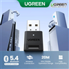 Thiết bị USB Bluetooth v5.4 Dongle cho PC Ugreen 45134 chính hãng