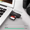 Ugreen 40750 - Đầu đọc thẻ nhớ SD/TF chuẩn USB 3.0 chính hãng