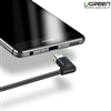 UGREEN 50521- Cáp USB Type C to USB 2.0 bẻ góc 90 độ dài 1m chính hãng