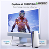 USB Capture HDMI, live streaming 1080P@60Hz HDMI to USB 2.0, Type-C Ugreen 25854 CM716 chính hãng