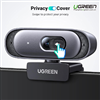Webcam 2K@30Hz cho PC, Webcam Full HD 1080p/60fps, Tự động lấy nét Ugreen 35626 chính hãng