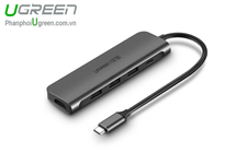 Cáp USB Type C to HDMI, Hub USB 3.0 cao cấp Ugreen 50209