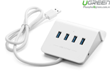 Bộ chia USB 4 cổng 3.0 hỗ trợ nguồn 5V chính hãng Ugreen 20279