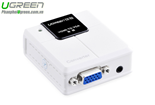 Bộ chuyển đổi HDMI sang VGA hỗ trợ Audio chính hãng Ugreen 40209