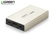Bộ khuyếch đại HDMI 120m qua cáp mạng Cat5/6 Ugreen 30945 (Receiver/Out)