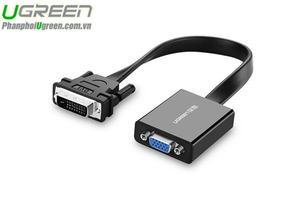 Cáp chuyển đổi DVI 24+1 to VGA cao cấp Ugreen 40259