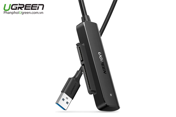 Cáp chuyển USB 3.0 to SATA Ugreen 70609 hỗ trợ đọc ổ cứng 2.5inch