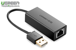 Cáp chuyển USB to Lan 2.0 tốc độ 10/100 Mbps chính hãng Ugreen 20254