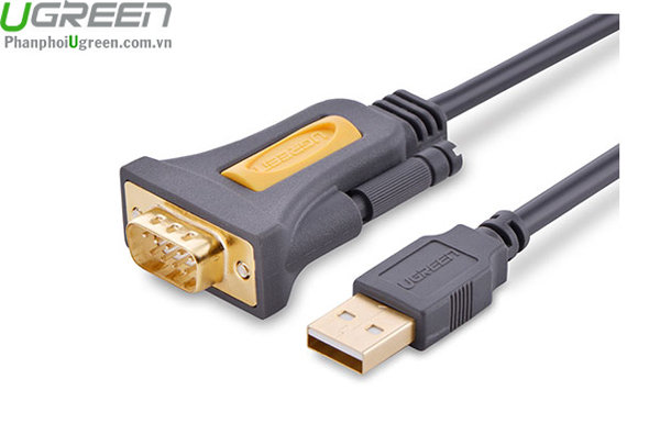 Cáp Chuyển USB To RS232 (DB9) Dài 3m Ugreen 20223