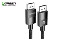 Cáp Displayport 1.4 dài 2m hỗ trợ 8K@60Hz 4K@240Hz Ugreen 80392 chính hãng