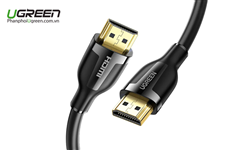 Cáp HDMI 2.0 dài 1m hỗ trợ hỗ trợ độ phân giải 4K@60Hz Ugreen 35172 chính hãng