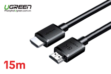Cáp HDMI 2.1 dài 10M 8K@60Hz 48Gbps hỗ trợ HDR eARC Ugreen 45437 chính hãng