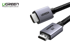 Cáp HDMI 2.1 dài 1m chuẩn 8K@60Hz Ugreen 25908 chính hãng