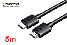 Cáp HDMI 2.1 dài 5M 8K@60Hz 48Gbps hỗ trợ HDR eARC Ugreen 45434 chính hãng