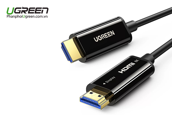 Cáp HDMI 2.1 sợi quang 50m hỗ trợ 8K@60Hz chính hãng Ugreen 50500