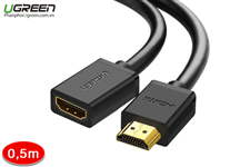 Cáp HDMI nối dài 0,5m chính hãng Ugreen UG-10140