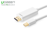 Cáp Mini DisplayPort to HDMI 1,5m chính hãng Ugreen 10449