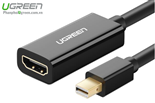 Cáp Mini DisplayPort To HDMI (Âm) UGREEN 10461 Hỗ Trợ 1080P