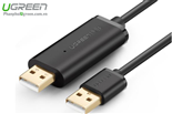Cáp USB 2.0 Data Link Dài 3M Cao Cấp Ugreen 20226