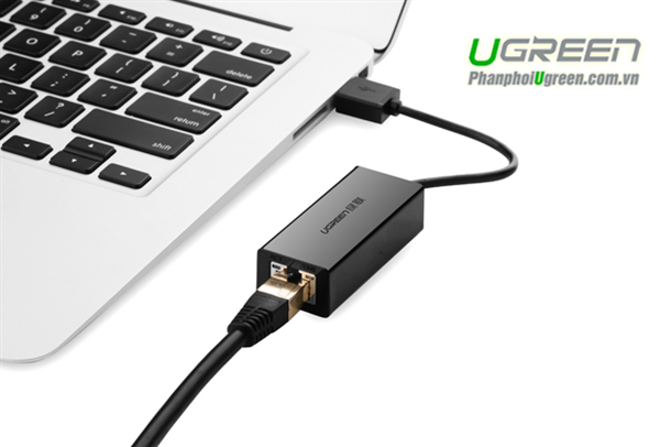 Cáp USB 3.0 to Lan Tốc độ 10/100/1000 Mbps Ugreen 20256 chính hãng