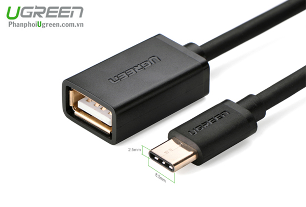 Cáp USB 3.1 Type C to USB 2.0 OTG (âm) Ugreen 30175