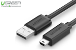 Cáp USB Mini 2.0 Dài 1,5M Chính Hãng Ugreen 10338