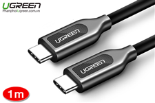 Cáp USB Type C 3.1 Gen2 dài 1m Ugreen 50230 hỗ trợ 4K2K@60Hz