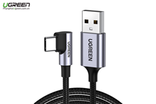 Cáp USB Type C to USB 2.0 bẻ góc 90 độ dài 1m Ugreen 50941
