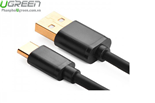 Cáp USB Type C To USB 2.0 Dài 2M Ugreen 30161 Mạ Vàng Chính Hãng