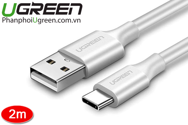 Cáp USB Type C to USB 2.0 Ugreen 60123 dài 2m cao cấp