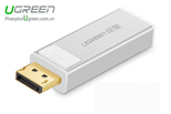 Đầu chuyển đổi DisplayPort to HDMI chính hãng Ugreen 20413