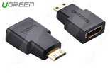 Đầu chuyển Mini HDMI to HDMI Chính Hãng Ugreen 20101