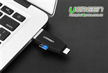 Đầu chuyển USB 3.0 to micro USB of đọc thẻ TF chính hãng Ugreen 30359