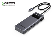 Hub Groovy Robot Uno 6 in 1 USB Type-c ra USB-C, USB-A 3.2, HDMI 4K@60Hz, Sạc PD 100W Ugreen 35998 c