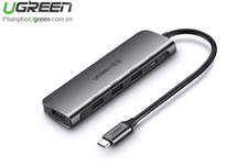 Hub USB Type C đa năng Ugreen 50979 chính hãng