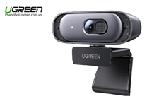 Webcam 2K@30Hz cho PC, Webcam Full HD 1080p/60fps, Tự động lấy nét Ugreen 35626 chính hãng