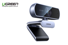 Webcam HD 1080p@30Hz cho PC, lấy nét cố định Ugreen 15728 CM678 chính hãng